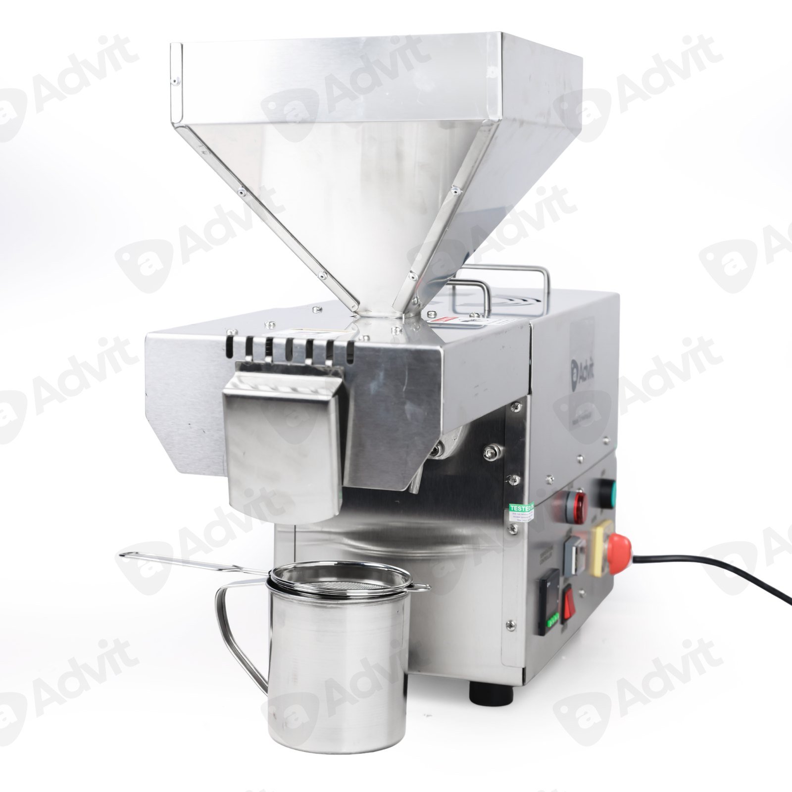 1200 Watt Commercial Cold Press Oil Machine