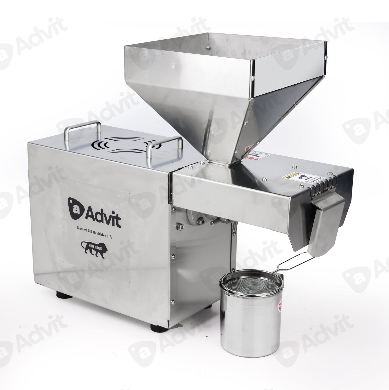 1200 Watt Commercial Cold Press Oil Machine