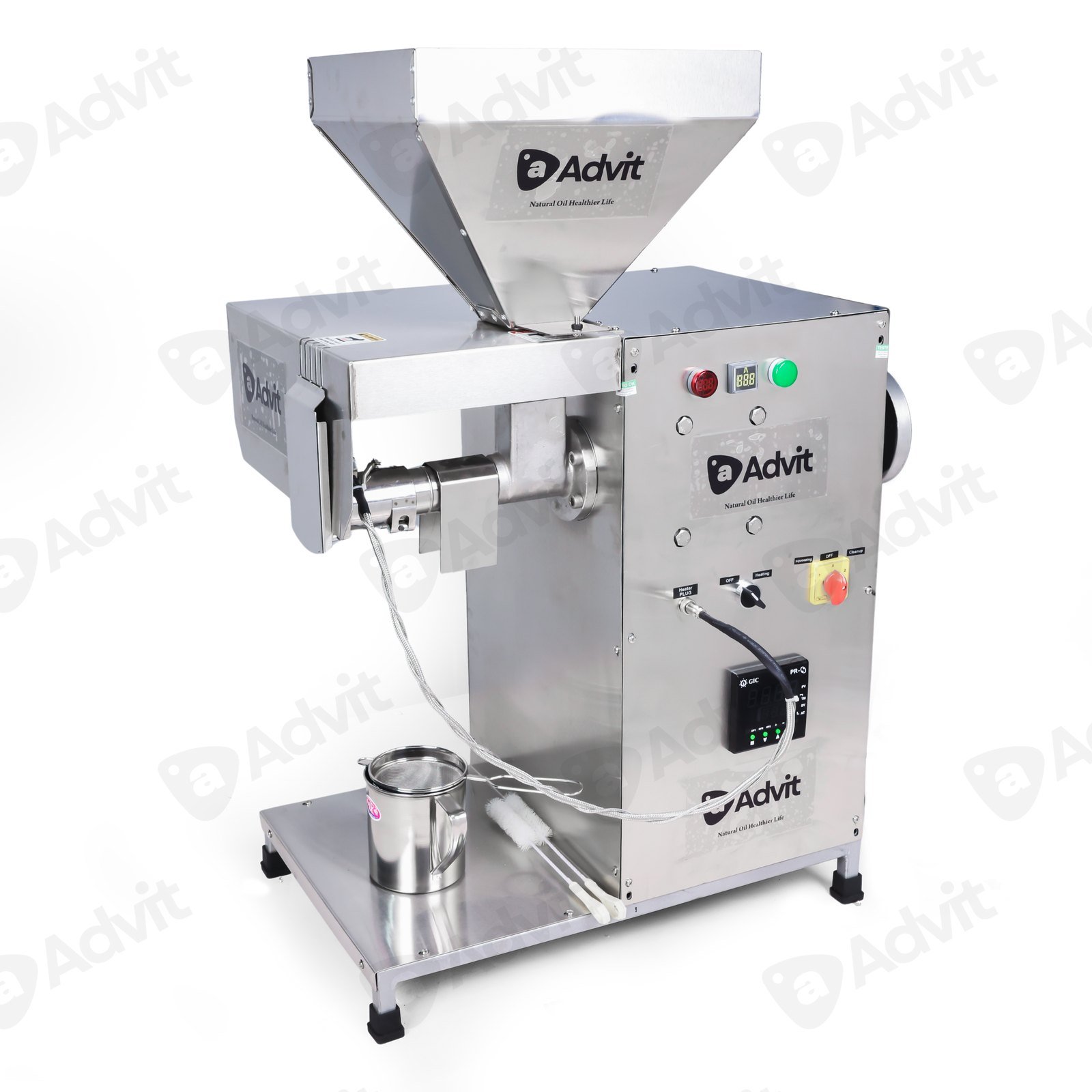 1800 Watt Commercial Cold Press Oil Machine